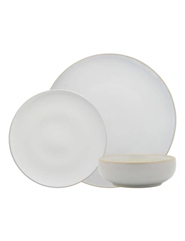 12pc Ecology Circa Dinner Set Chalk Side Plates/Bowls Food Serving/Entertaining