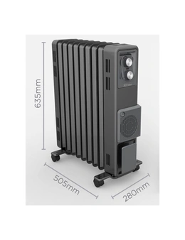 Dimplex Oil Free Column Heater with Timer and Turbo Fan