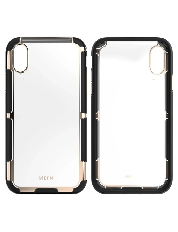 Efm Cayman D3O Case Armour For Iphone Xs Max (6.5 Inch) - Gold Trim, hi-res image number null