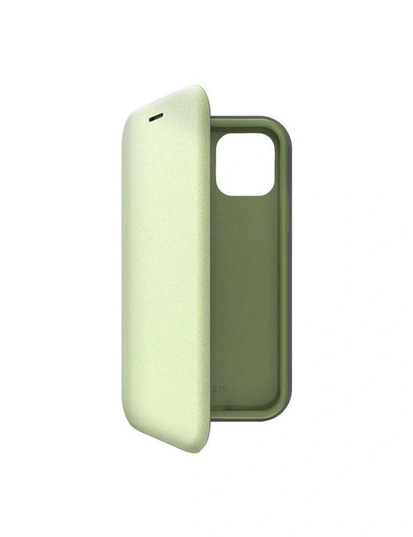 EFM Miami Wallet Case Armour D3O Cover For Apple iPhone 12/12 Pro 6.1" Pale Mint, hi-res image number null