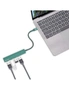 Bonelk Long-Life USB-C to 4-Port USB 3.0 Slim Hub Port 5Gbps For Laptop/PC Green, hi-res