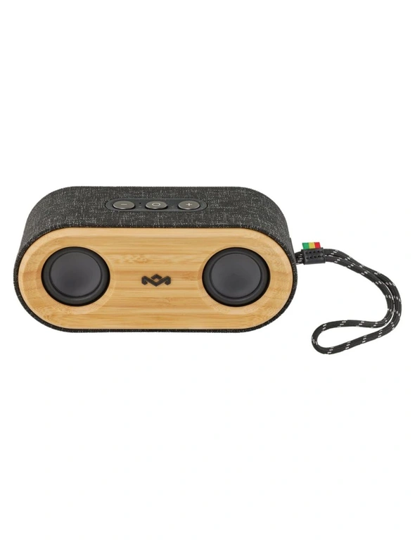 House of Marley EM-JA021-SB Get Together 2 Mini Portable Bluetooth S