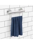 Evekare Bathroom Wall Mobility Towel Rail Bar Rack/Holder 300mm Stainless Steel, hi-res