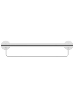 Evekare Bathroom Wall Mobility Towel Rail Bar Rack/Holder 600mm Stainless Steel
