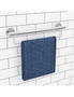 Evekare Bathroom Wall Mobility Towel Rail Bar Rack/Holder 600mm Stainless Steel, hi-res