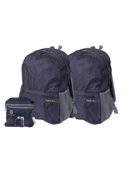 Flight Mode 16L Foldaway Backpack 2x