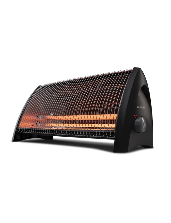 Goldair 57cm 2400W 3 Bar Radiant Heater Home/Room/Lounge Heating Charcoal, hi-res image number null