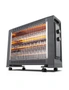 Goldair 65.5cm 2400W Radiant Heater w/ Fan/Thermostat Home Heating Charcoal, hi-res