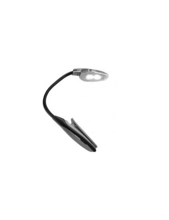 Sansai Portable Clip-On LED Book Reading Light, hi-res image number null