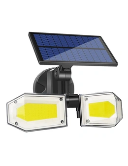 Sansai Solar Power LED Sensor Light Outdoor Motion Activated 2400mAh 3 Modes