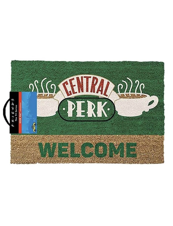 Friends TV Show Central Perk Welcome Entrance Doormat Rectangle Rug 40 x  60cm