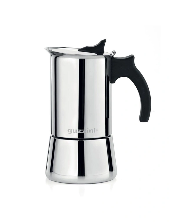 Guzzini Giulietta 1.5L Moka Coffee Maker Stainless Steel Stovetop Percolator, hi-res image number null