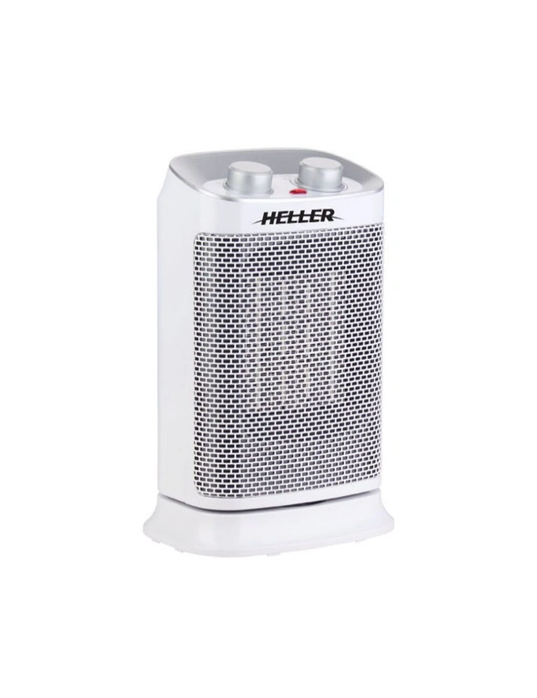 Heller 1500w Ceramic Oscillating Fan Heater, hi-res image number null