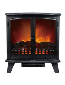 Heller 1800W Electric Fireplace Heater
