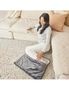 Homedics Indoor Soft Heated Winter Foot Warming Pouch Relaxing Comfort Set Grey, hi-res