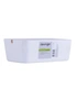 Clevinger 26cm Bamboo Fiber Tissue Storage Box Holder Dispenser Organsier White, hi-res