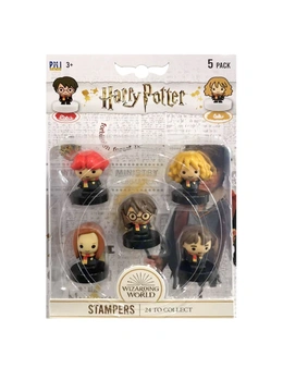 Asst Harry Potter Stampers Collectable 5pc