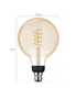 Philips Hue 11cm Smart Light LED Bulb Filament Globe G125 B22 w/ Bluetooth White, hi-res