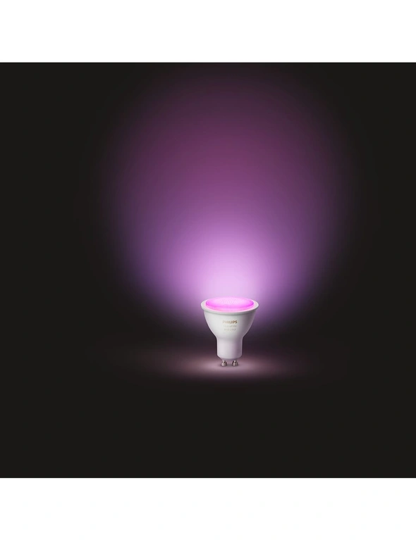 Philips Hue GU10 Bulb with Bluetooth (White and Color Ambiance