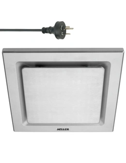 Heller 250mm Ventilating Ducted Exhaust Fan Silver