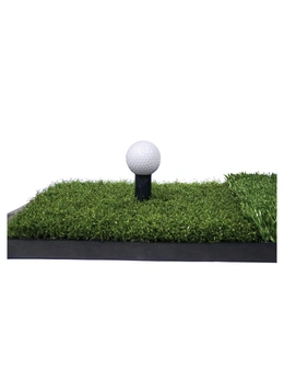 SKLZ 23.5" Golf Training Indoor/Outdoor Portable Grass Launch Pad/Tee Mat Set