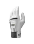 SKLZ Smart Lambskin Left-Handed Golf Glove Training Large White w/Wrist Guide, hi-res