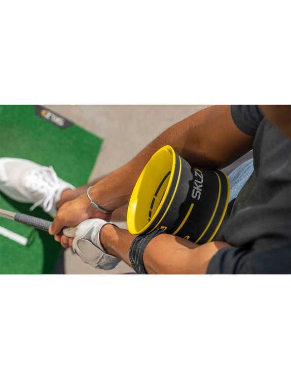 SKLZ Shallow Shot Body/Arm Sync/Align Device For Golf Sports Training Yellow, hi-res image number null