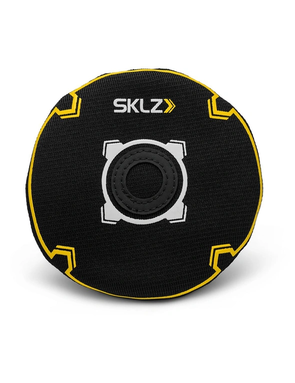 3pc SKLZ Rubber Disc Ball Bunker Caddie Golf Swing/Shot Compact Trainer Grey, hi-res image number null