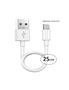 2x Sansai USB Charging/Data Sync Cable Cord 25cm Compatible With Apple/iPhone WT, hi-res