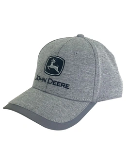 John Deere LP83264-JD Diamond Pattern Cap/Hat w/Reflective Brim One Size