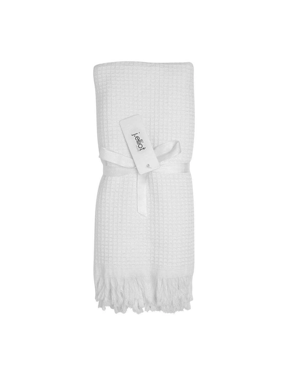 2pc J.Elliot Camila 45x65cm Waffle Tea/Hand Towel Set Absorbent Cotton Cloud, hi-res image number null