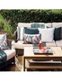 J.Elliot Home Fern 50x50cm Cushion Pillow Square Sofa Decor Evergreen & Ivory, hi-res