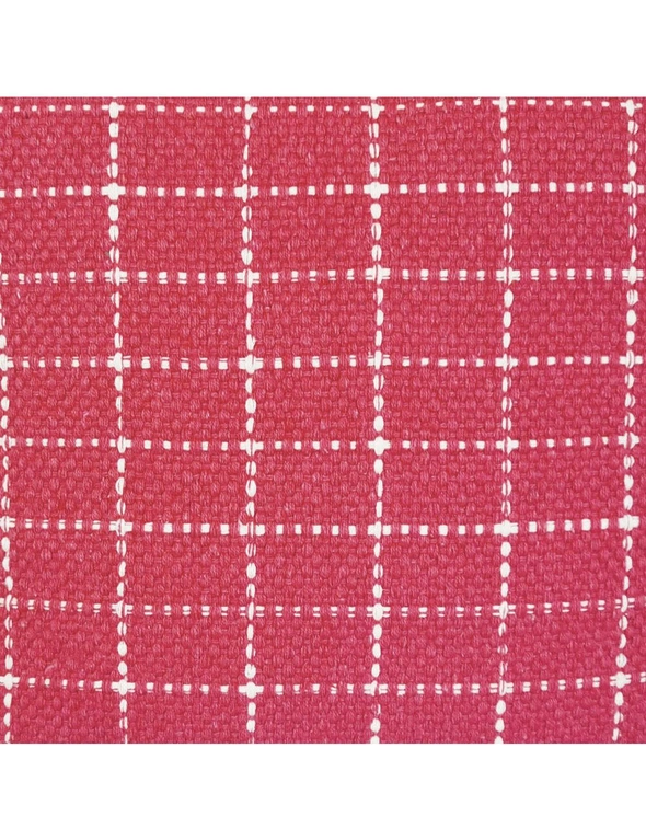 J.Elliot Home Tahlia 50x50cm Cushion Pillow Square Sofa Decor Dusty Red & Cream, hi-res image number null