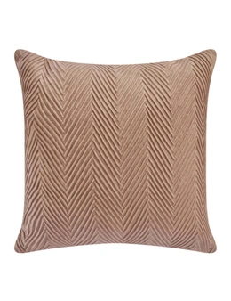 J.Elliot Home Chevvy 50x50cm Cushion Pillow Square Sofa/Room Decor Warm Taupe