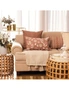 J.Elliot Home Chevvy 50x50cm Cushion Pillow Square Sofa/Room Decor Warm Taupe, hi-res