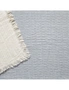 J.Elliot Home Hayley 130x160cm Cotton Throw Blanket Bedding Decor Grey & Cream, hi-res