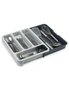 Joseph Joseph DrawerStore Expandable Cutlery/Utensil Tray/Holder Storage Grey, hi-res