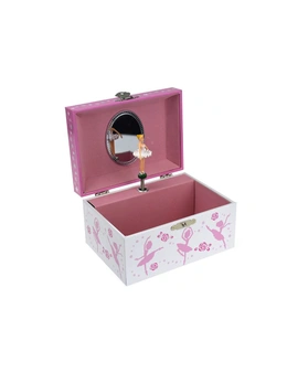 Kaper Kidz Kids Ulyana Ballerina Keepsake Musical Jewellery Storage Box 15cm 3y+