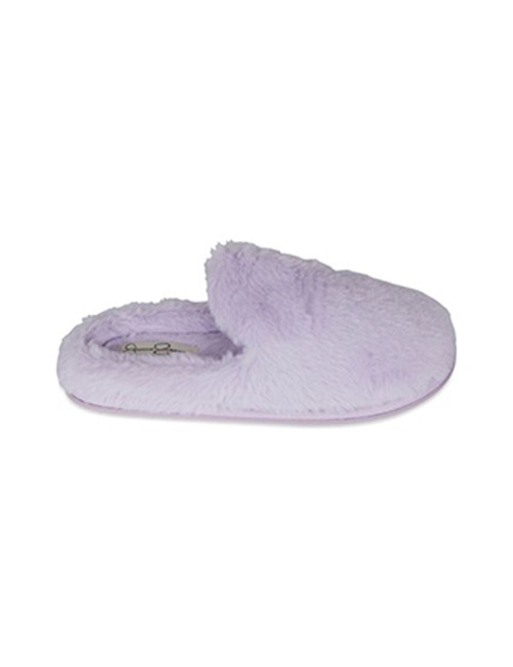 Womens purple fuzzy on sale slippers