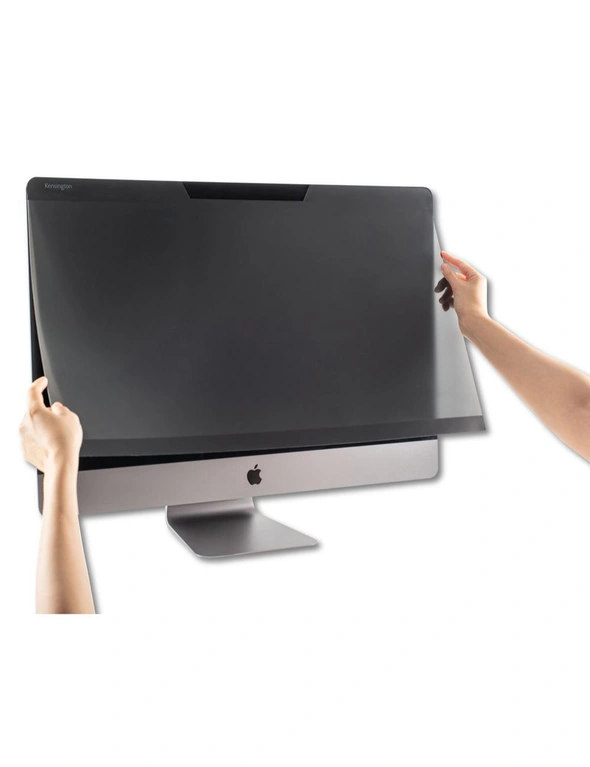 Kensington Reusable Privacy Screen Protector Guard For iMac 27" Monitor Black, hi-res image number null