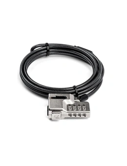 Kensington 4-Wheel Combination Lock Security Cable For Surface Laptop Standard