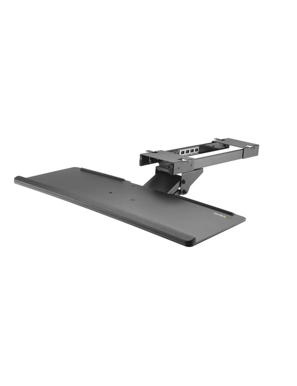 Under Desk Keyboard Tray - With 26in W - Height Adjustable, hi-res image number null
