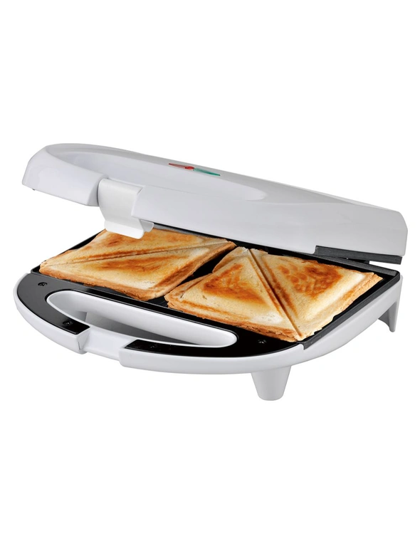 Kitchen Master 2 Slice Electric Sandwich Maker Non-Stick Toastie Press Toaster, hi-res image number null