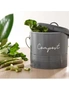 Ladelle 20cm Eco Charcoal Compost Bin w/ Charcoal Filter f/ Kitchen Food Scraps, hi-res