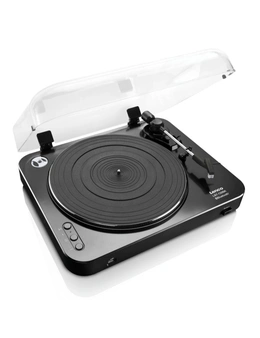 Lenco LBT-120BK Turntable Record Vinyl Player w/ Direct Encoding/Bluetooth Black