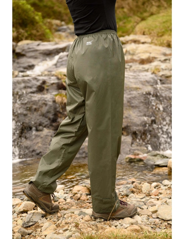 Mac In A Sac Packable Unisex Adults Waterproof Overtrousers/Pant Khaki S