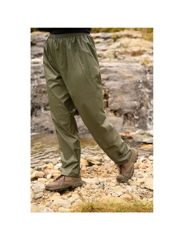 Mac In A Sac Packable Unisex Adults Waterproof Overtrousers/Pant Khaki XL