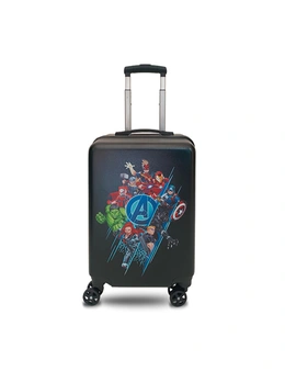 Marvel Avengers 20" Trolley Cabin Luggage Travel 4 Wheel Suitcase Bag 50x34x22cm