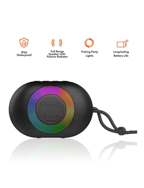 Mbeat Bump B1 RGB IPX6 Waterproof Bluetooth Wireless Speaker, hi-res image number null