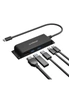 mbeat Mountable 5-Port USB-C Hub Adapter w/4K HDMI/2x USB-A 3.0/2x USB-C Female, hi-res